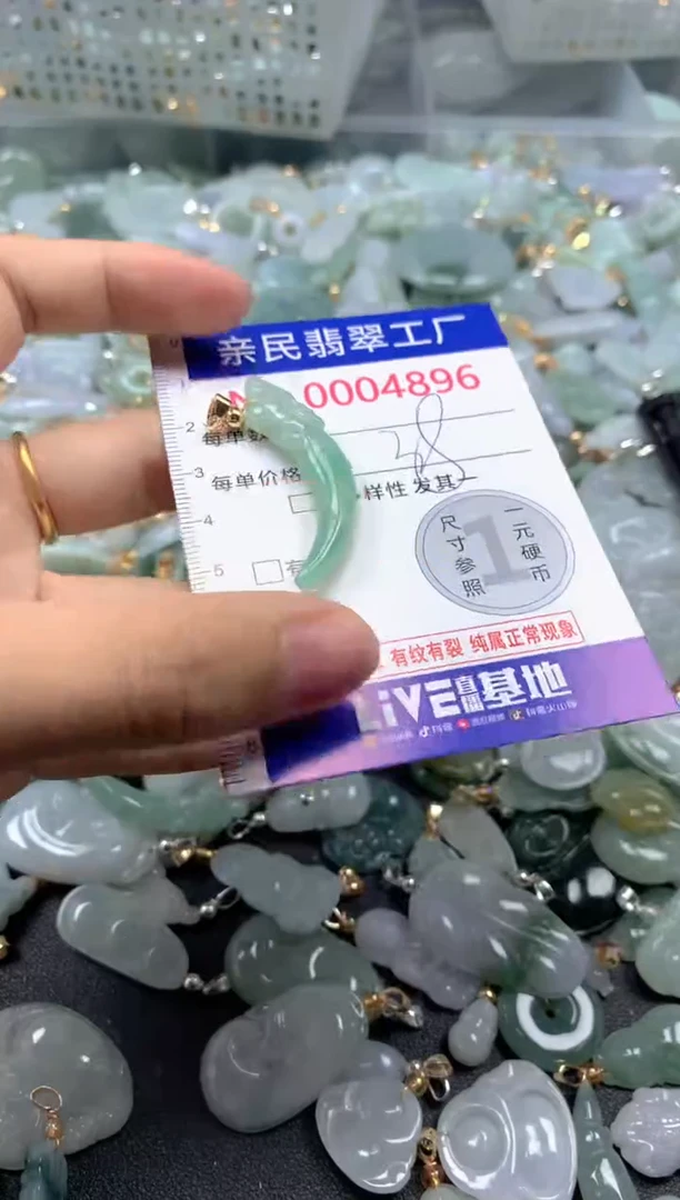 吊坠(不含链)未镶嵌翡翠4896
