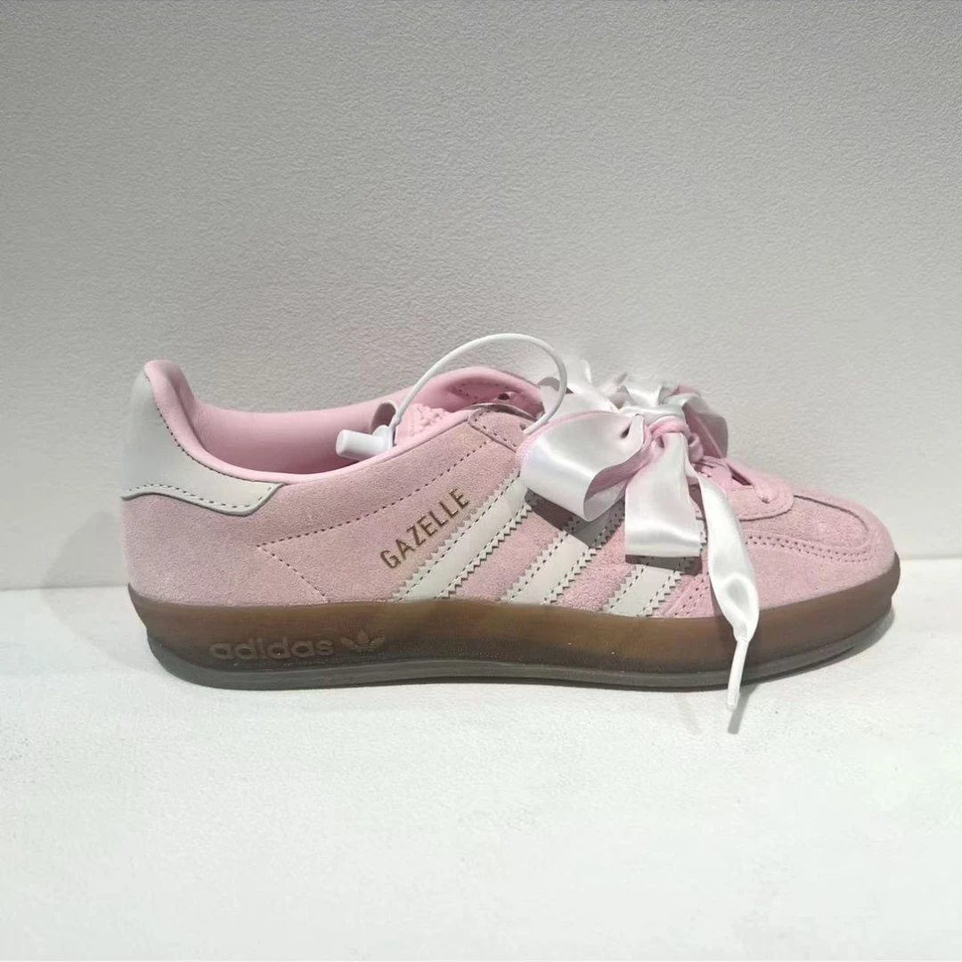 adidas三叶草GAZELLE INDOOR 运动板鞋德训鞋「T头鞋」JI2716欧若风