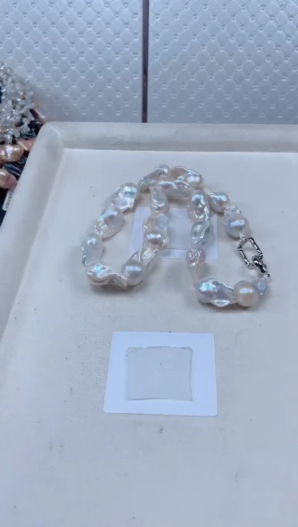 未镶嵌项链淡水珍珠【纯恬珍珠】（样性发货发一）