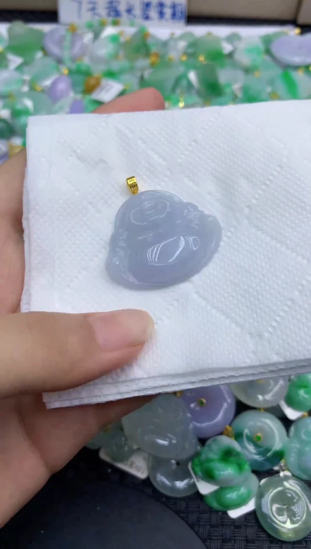 颈饰未镶嵌翡翠天然缅甸A货翡翠