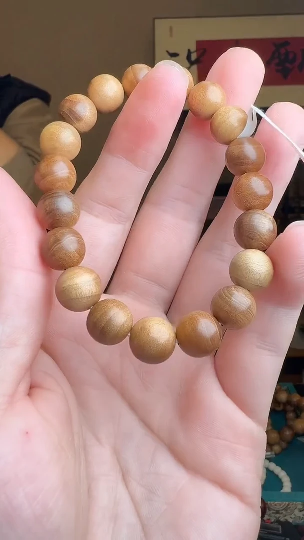 檀香木手串/手链10mm单圈  微瑕