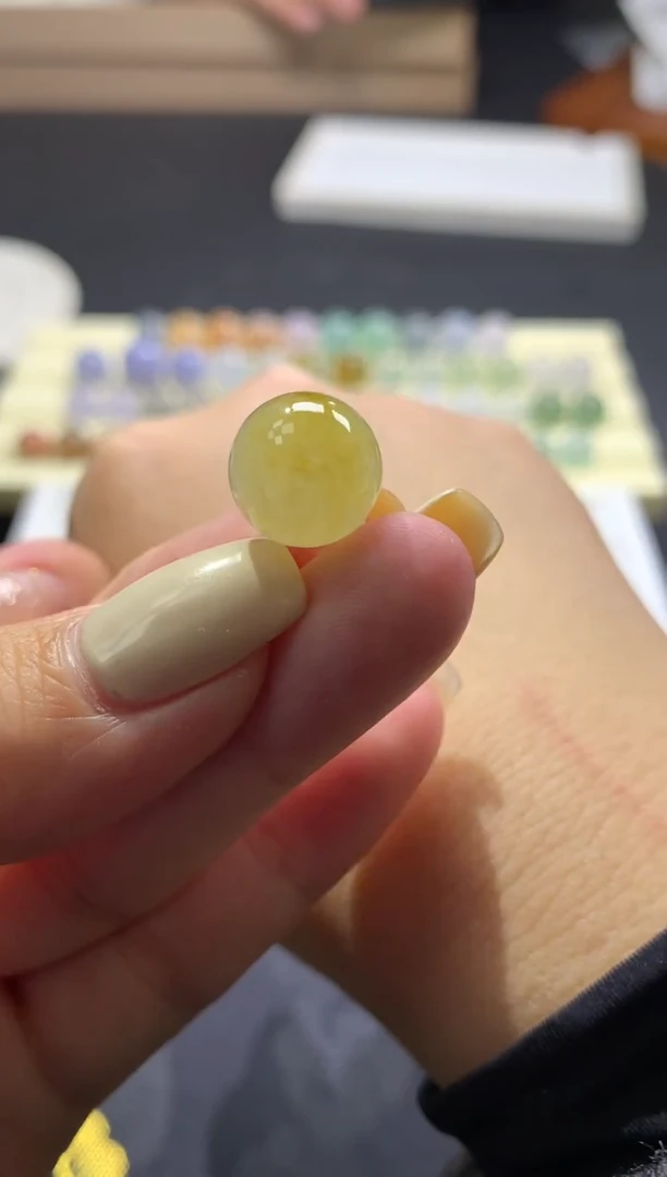 未镶嵌定制翡翠卡11.7mm