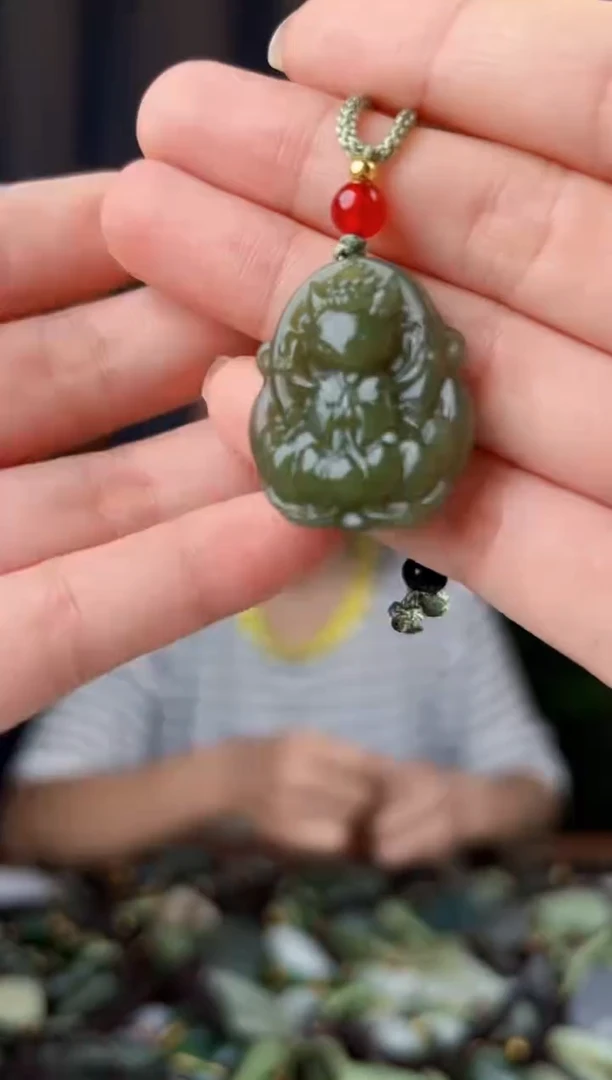 未镶嵌和田玉挂件拍一发一，拍一发一，