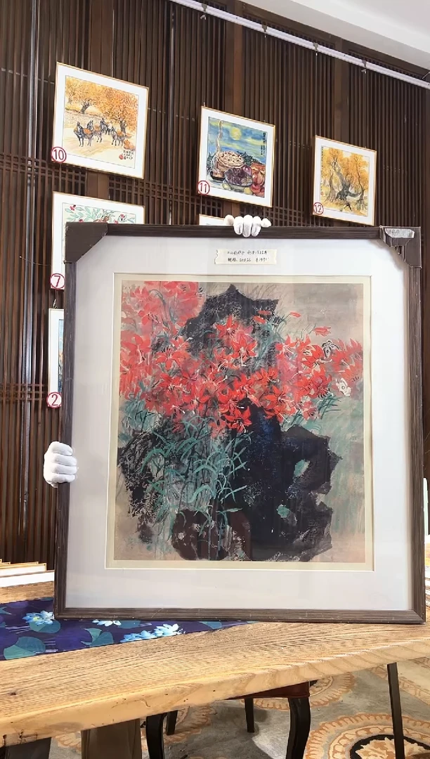 版画耿玉琨名章限量版画S