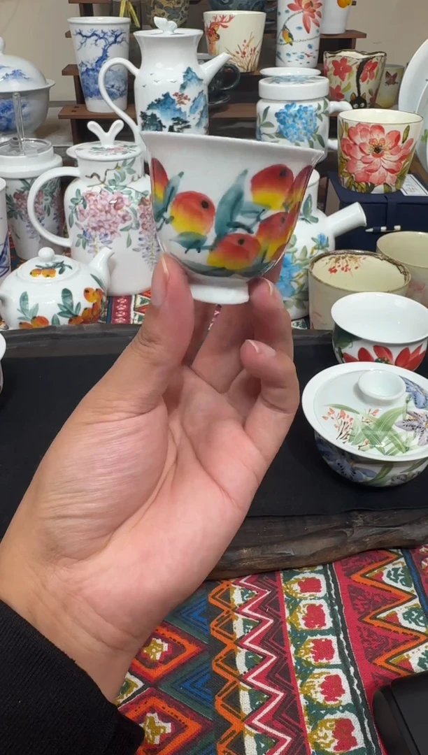 摆件景德镇手绘陶瓷