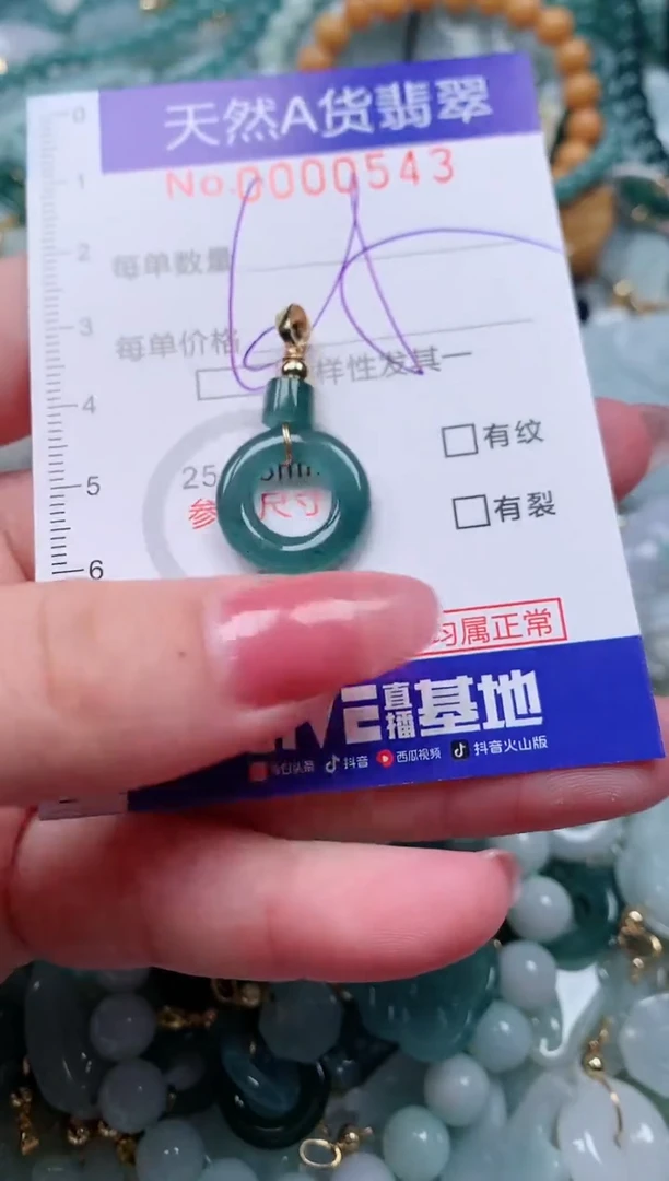 【闪购商品】翡翠颈饰未镶嵌00000543