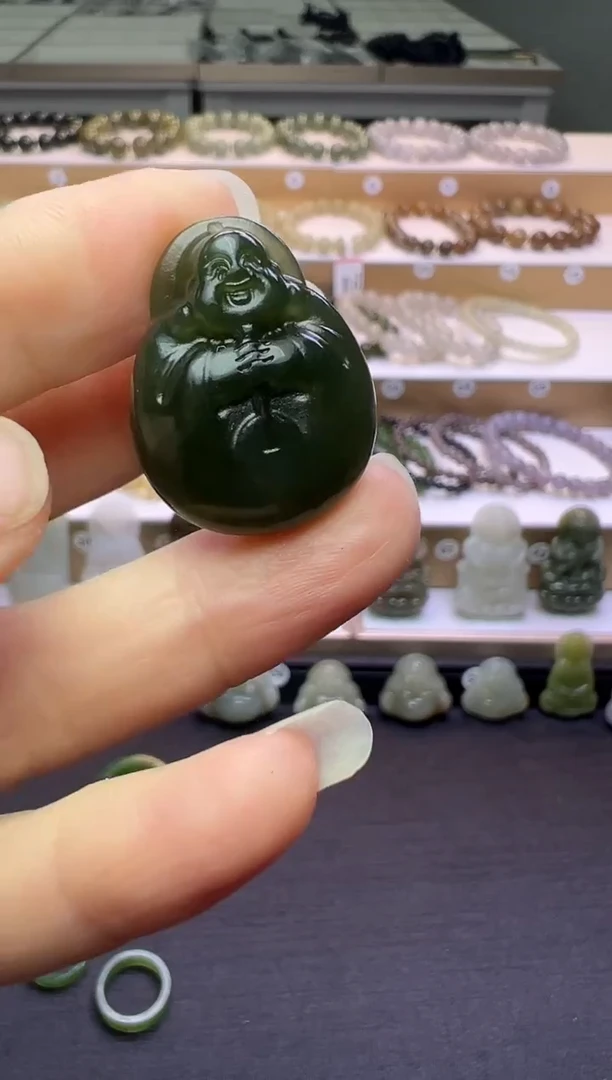 颈饰未镶嵌和田玉223号链接约卡27*22*10