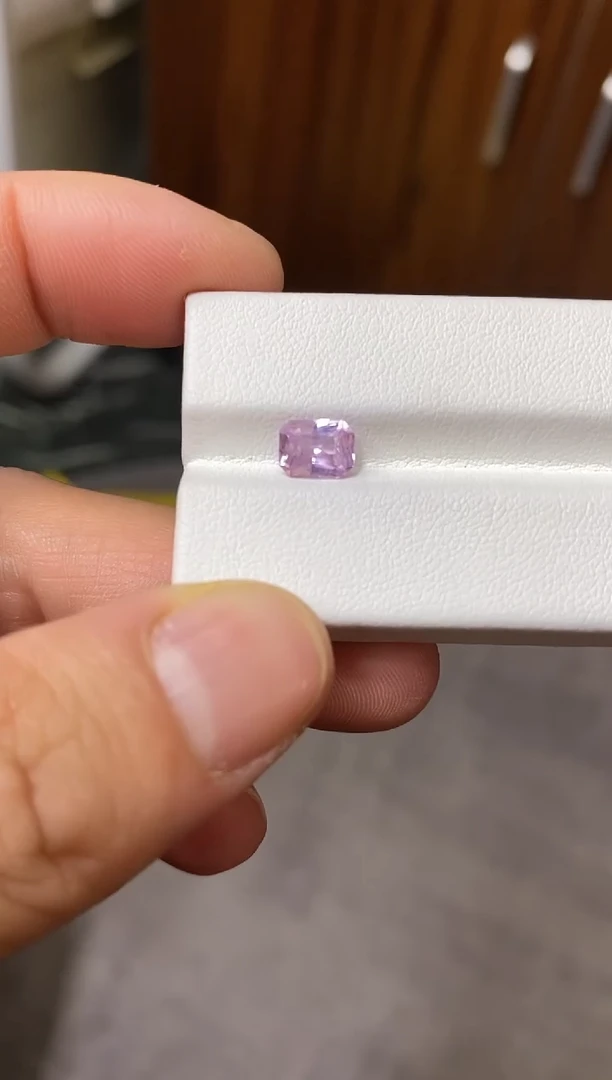 裸石蓝宝石1.25ct粉蓝宝石N