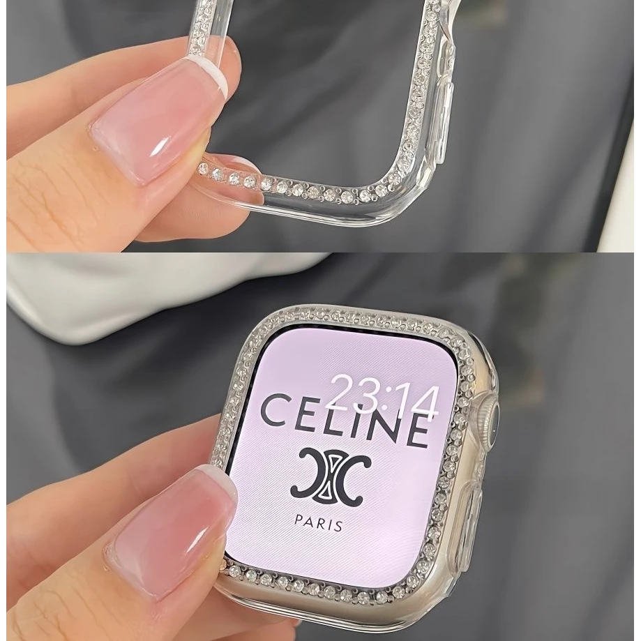 适用小米手环9pro保护边框半包PC镂空全包红米5电镀保护套防摔壳4