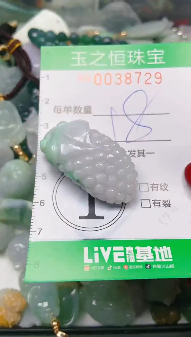 【闪购商品】翡翠颈饰未镶嵌闪购0038729