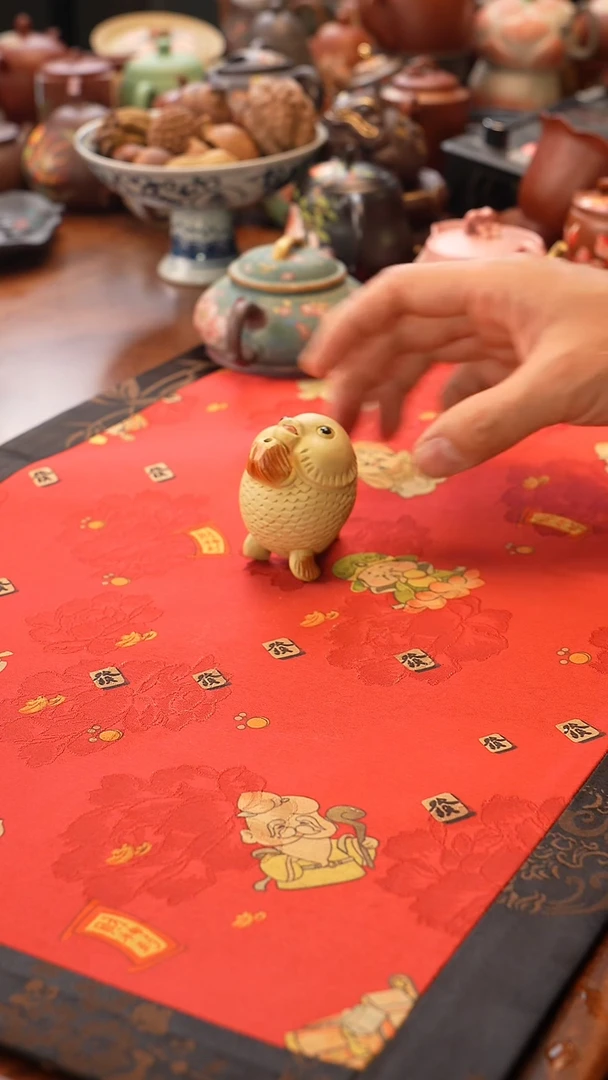 茶壶紫砂锦鲤香插