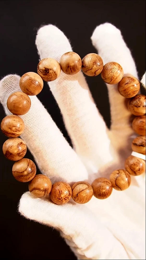 沉香手串天然沉香达拉干11mm圆珠单圈