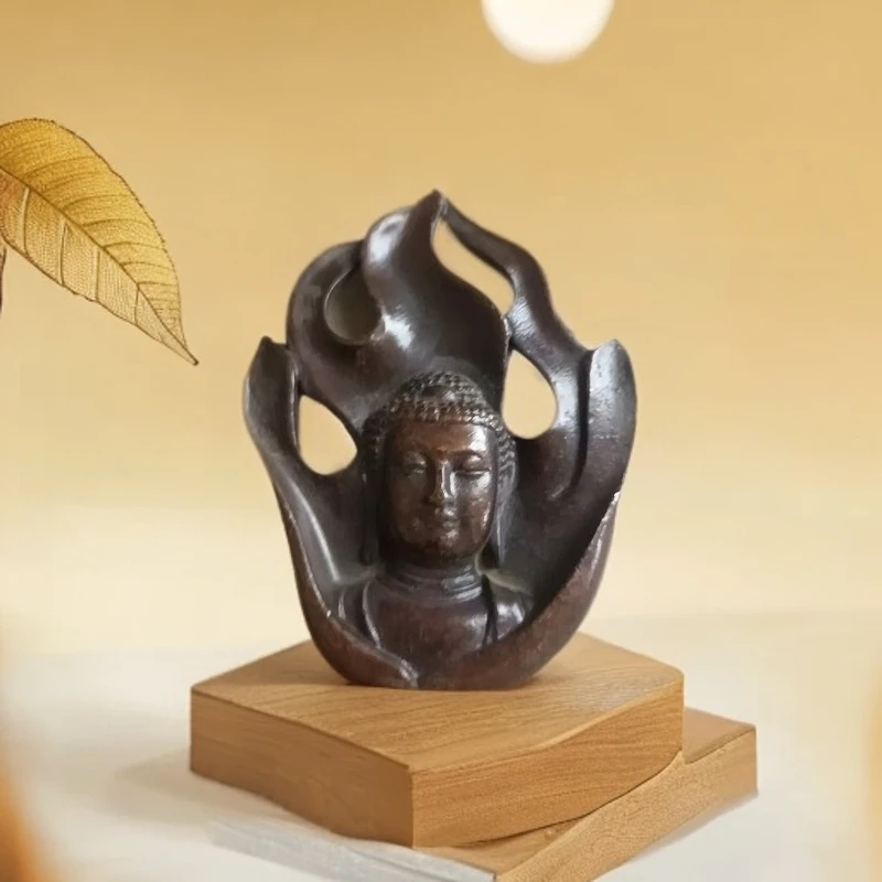 1.14 家具摆件饰品 心中有佛 佛观天下 家具壁画