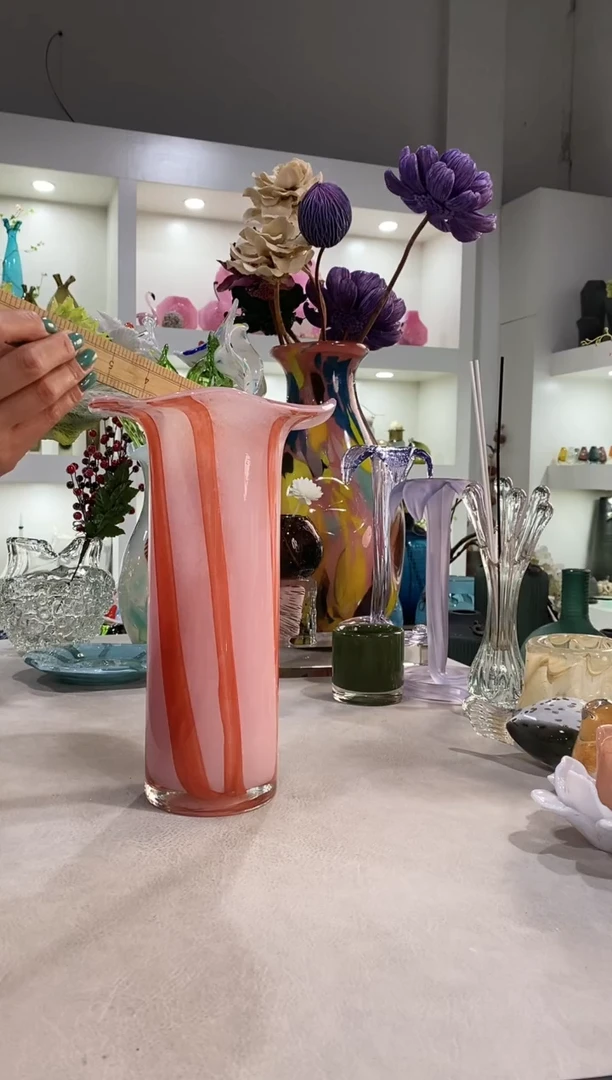 慕忆家手作琉璃花瓶