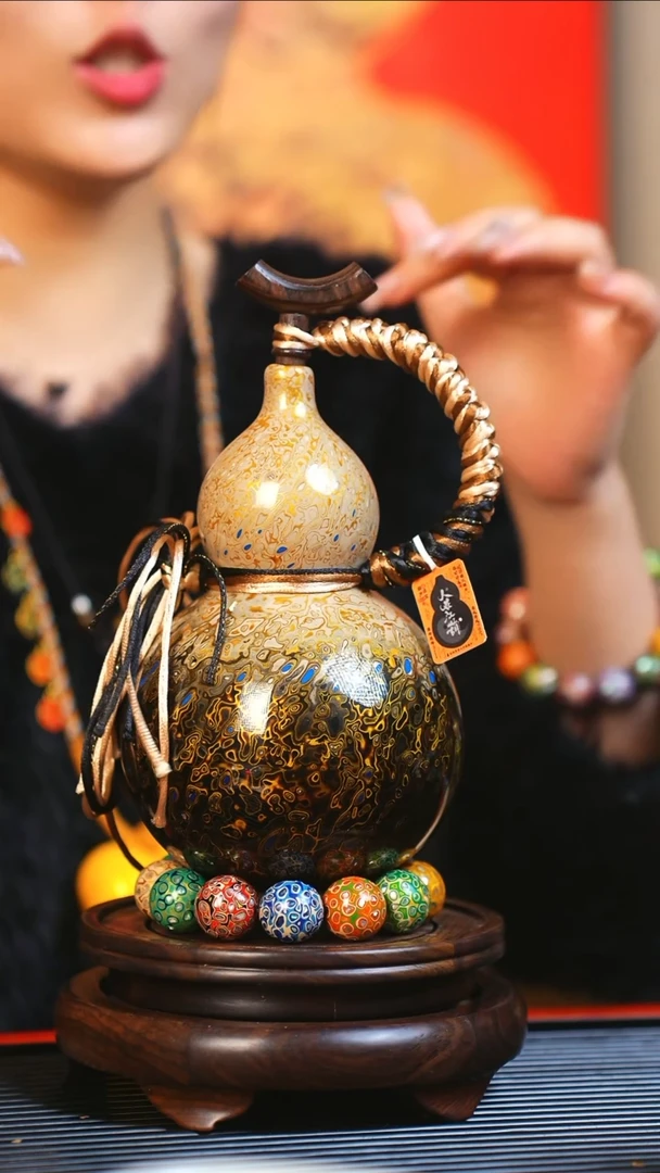 【闪购商品】JG152大师姐臻选漆艺真葫芦