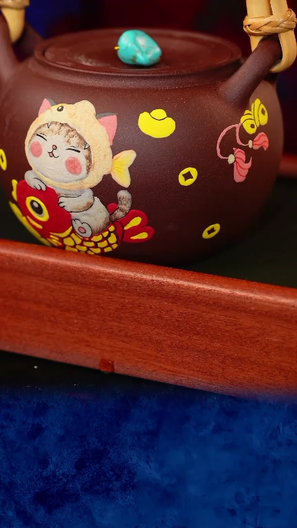 紫砂 宜兴紫砂TZP  煮水壶