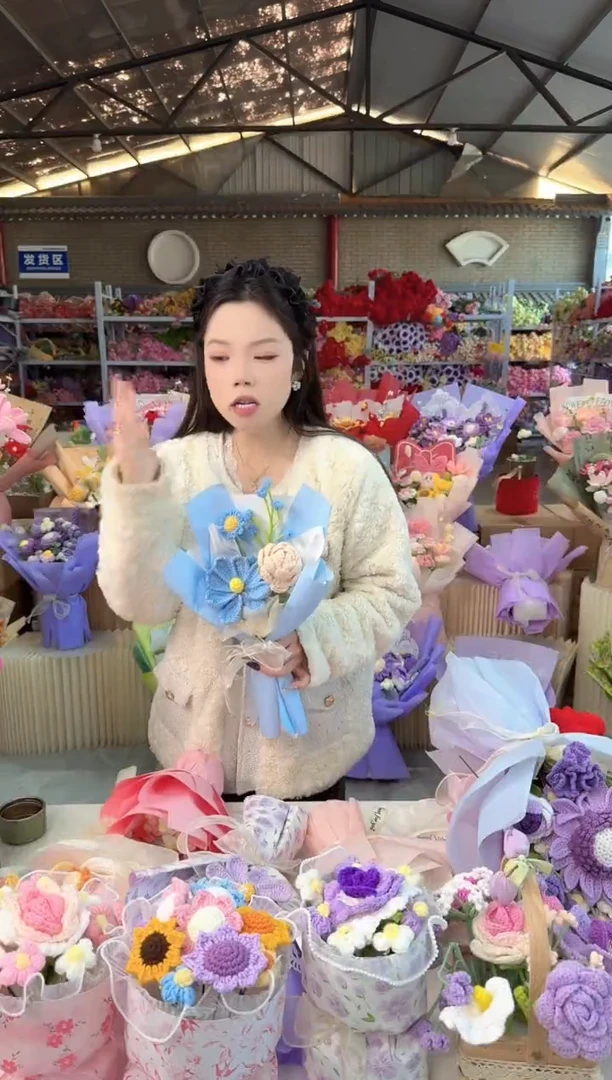 非遗手工花束，孤品清仓！！