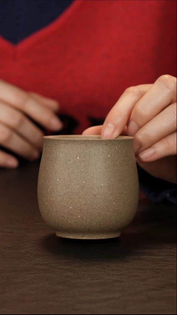 【闪购商品】紫砂茶杯直播福利主人杯青降坡素款