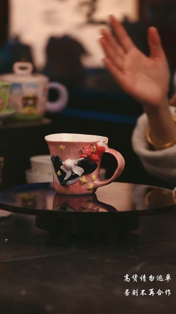 陶瓷景德镇可爱设计师款陶瓷