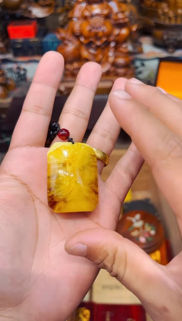 未镶嵌蜜蜡裸石4瑞哥专属高端精品63