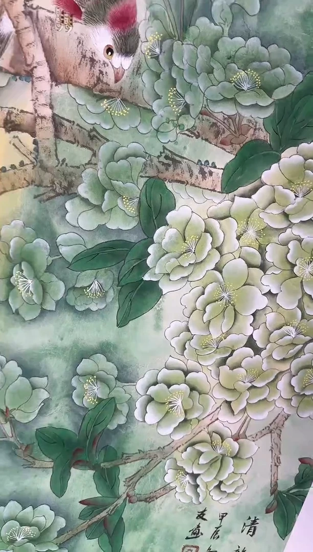 国画33赵隆轩艺术馆李庆友老师作品