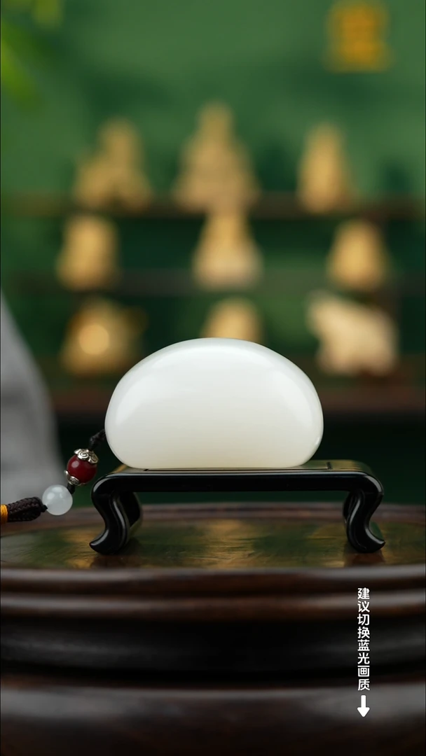 玉【福气小馒】天然玉石摆件