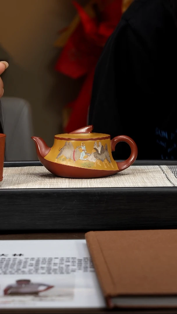 茶壶紫砂【P064】曲泉 200c XZQ