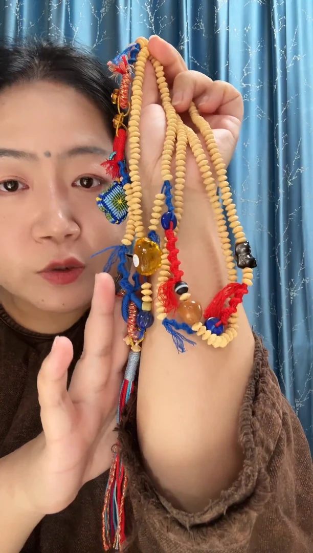 琥珀项链未镶嵌琥珀项链斜跨