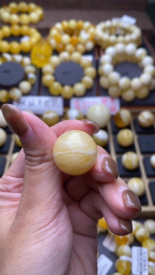 【闪购商品】琥珀裸石未镶嵌大小姐珠宝严选111