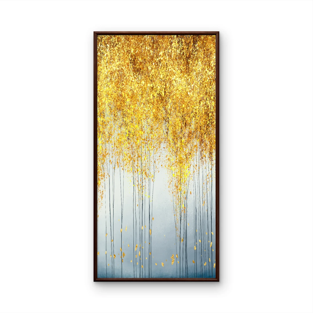 8908-80*160发财书房办公室茶室客厅装饰画