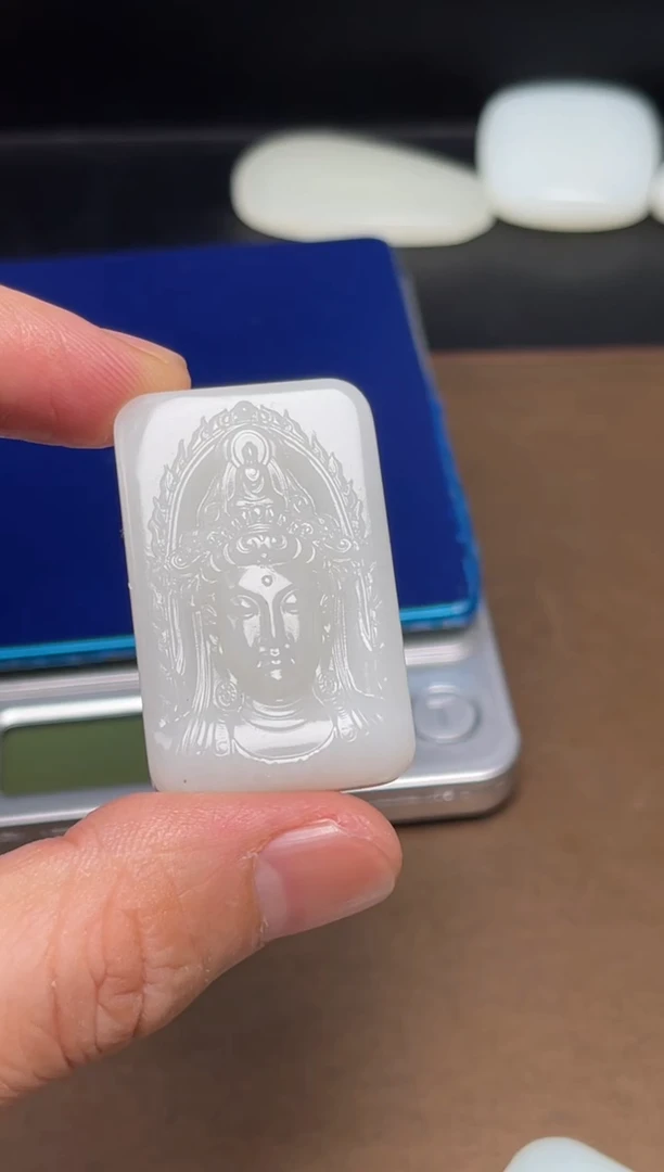 和田玉未镶嵌颈饰54