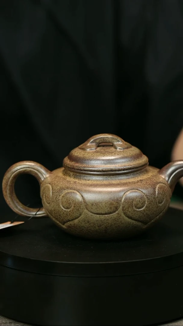 茶壶紫砂冰*爸H1947李琴段泥如意仿古