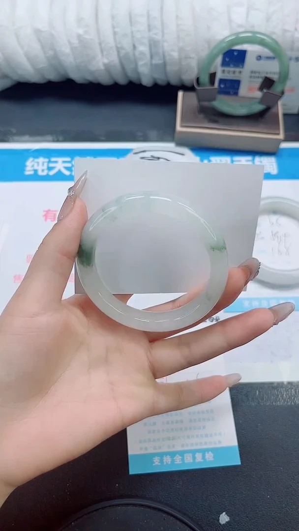石英质玉手镯未镶嵌b9-圈口58