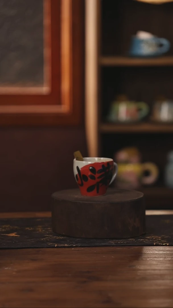 陶瓷景德镇高温釉下手绘陶瓷049