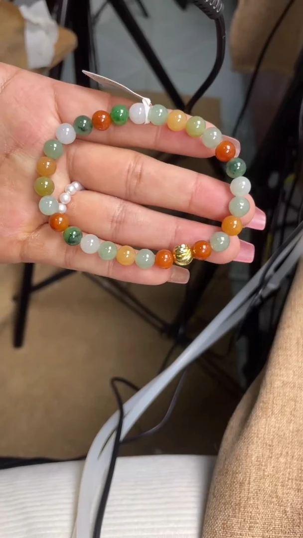 未镶嵌手链翡翠手串