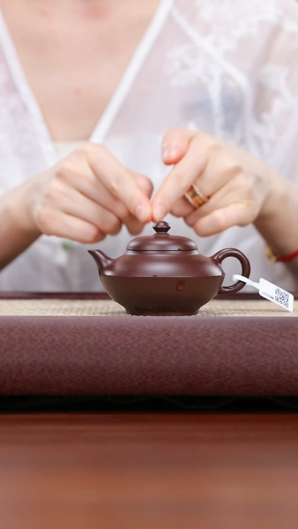 茶壶紫砂ww 紫泥合欢100c