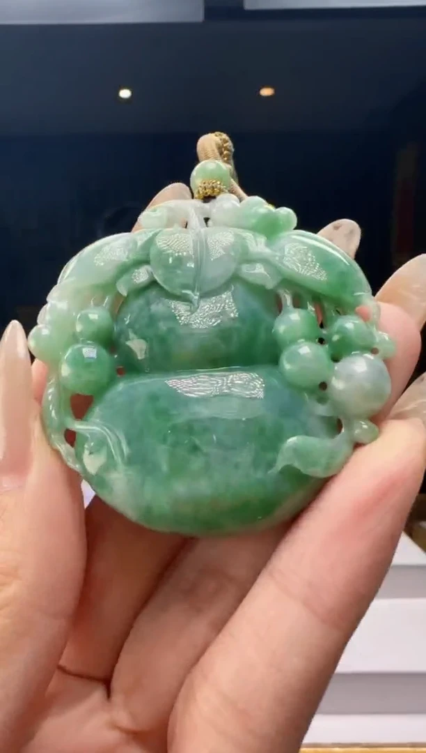 颈饰未镶嵌翡翠MM@@960Q3J20650