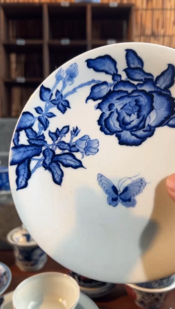 【闪购商品】843天禄言瓷手绘茶器天花板