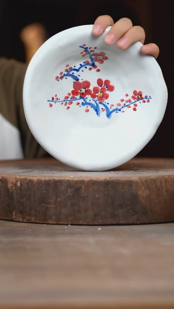 瓷片景德镇高温釉下彩（食品级）