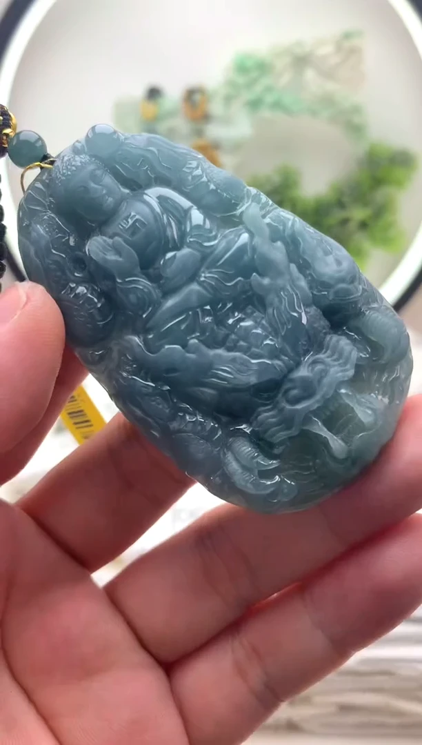 颈饰未镶嵌翡翠阿弥陀佛