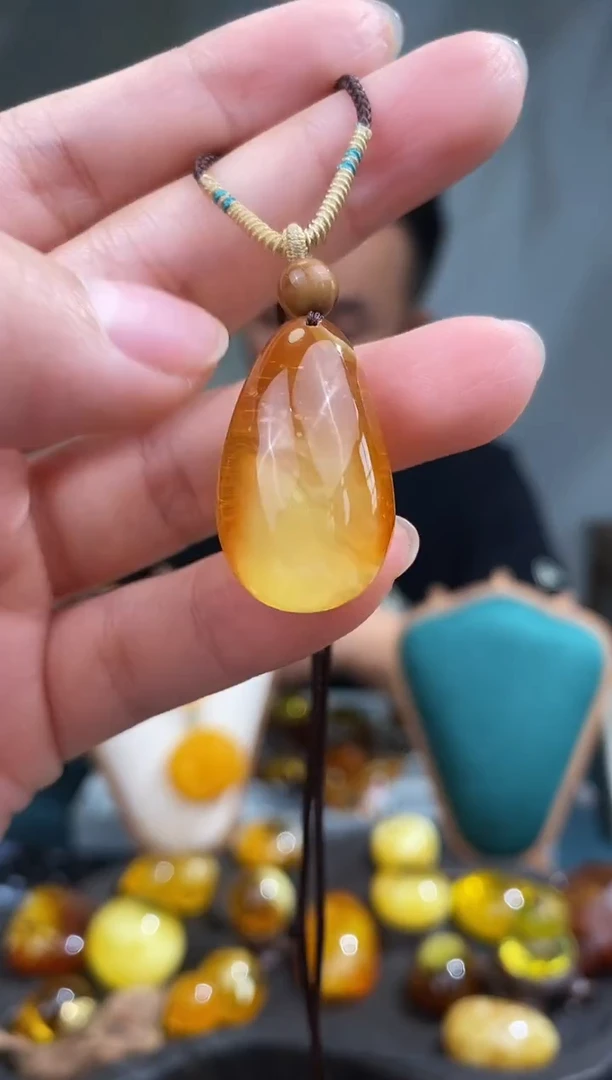 裸石琥珀未镶嵌基地发货 一物一证 顺丰包邮