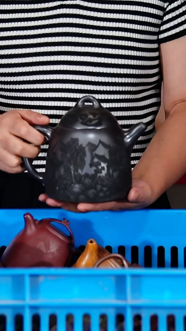 宜兴原矿紫砂壶茶壶500C