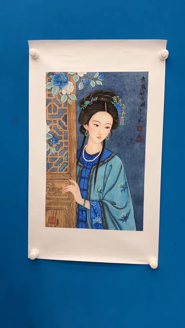 国画李春现展览精品