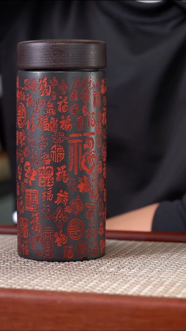 茶杯紫砂紫砂洪福杯