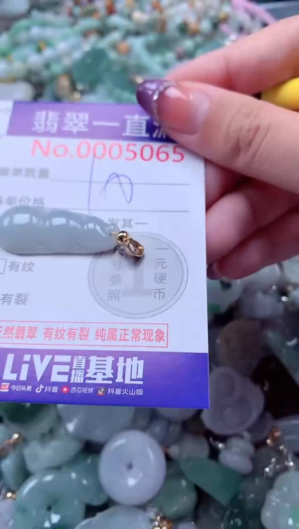 翡翠未镶嵌吊坠(不含链)5065