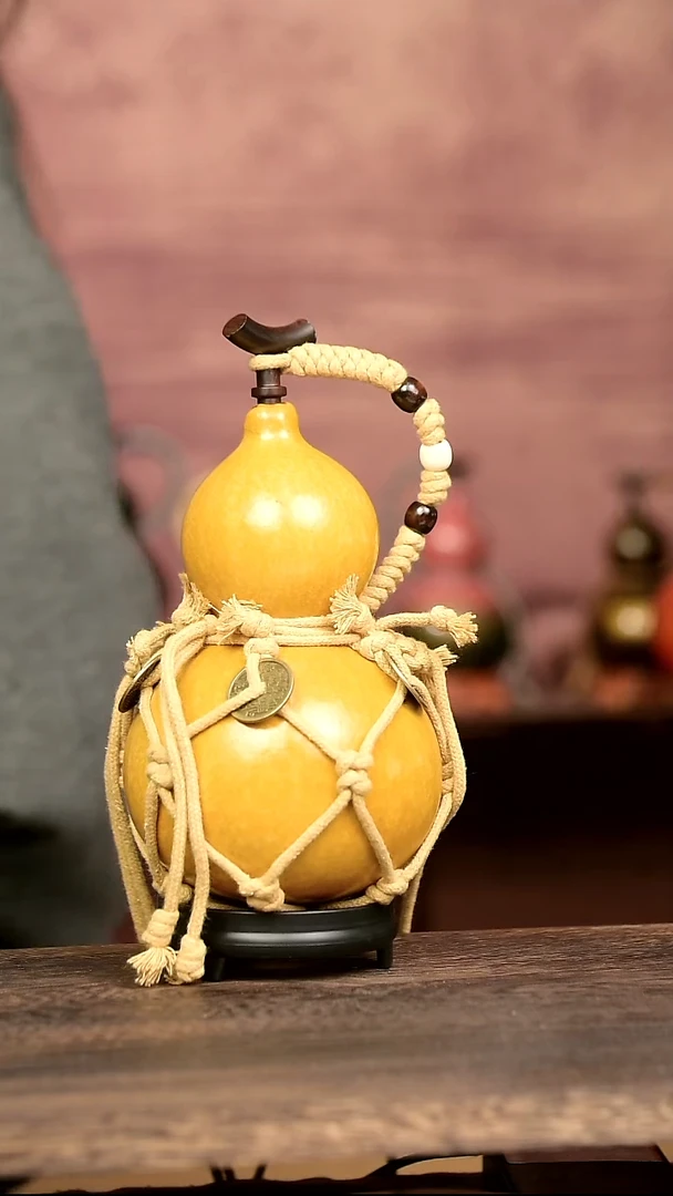 567号中药煮色  大漆葫芦水壶/酒壶 一物一拍