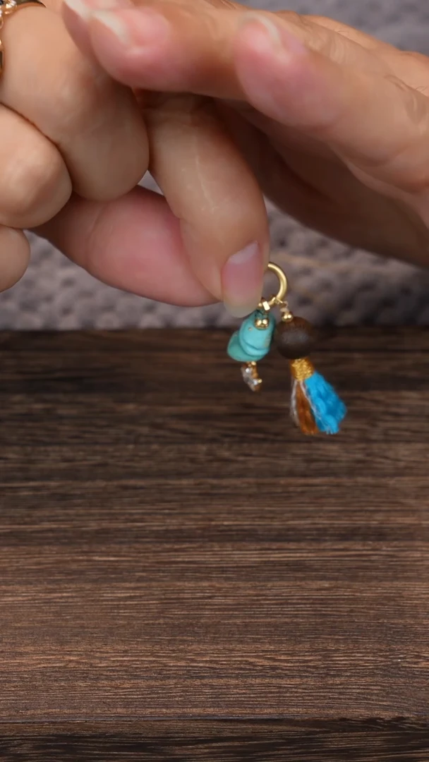 银S925镀金镶嵌绿松石吊坠(不含链)111