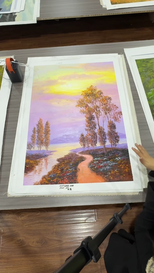 油画【49号】约90*60cm丨朝鲜原创纯手绘孤品油画丨顺丰包邮