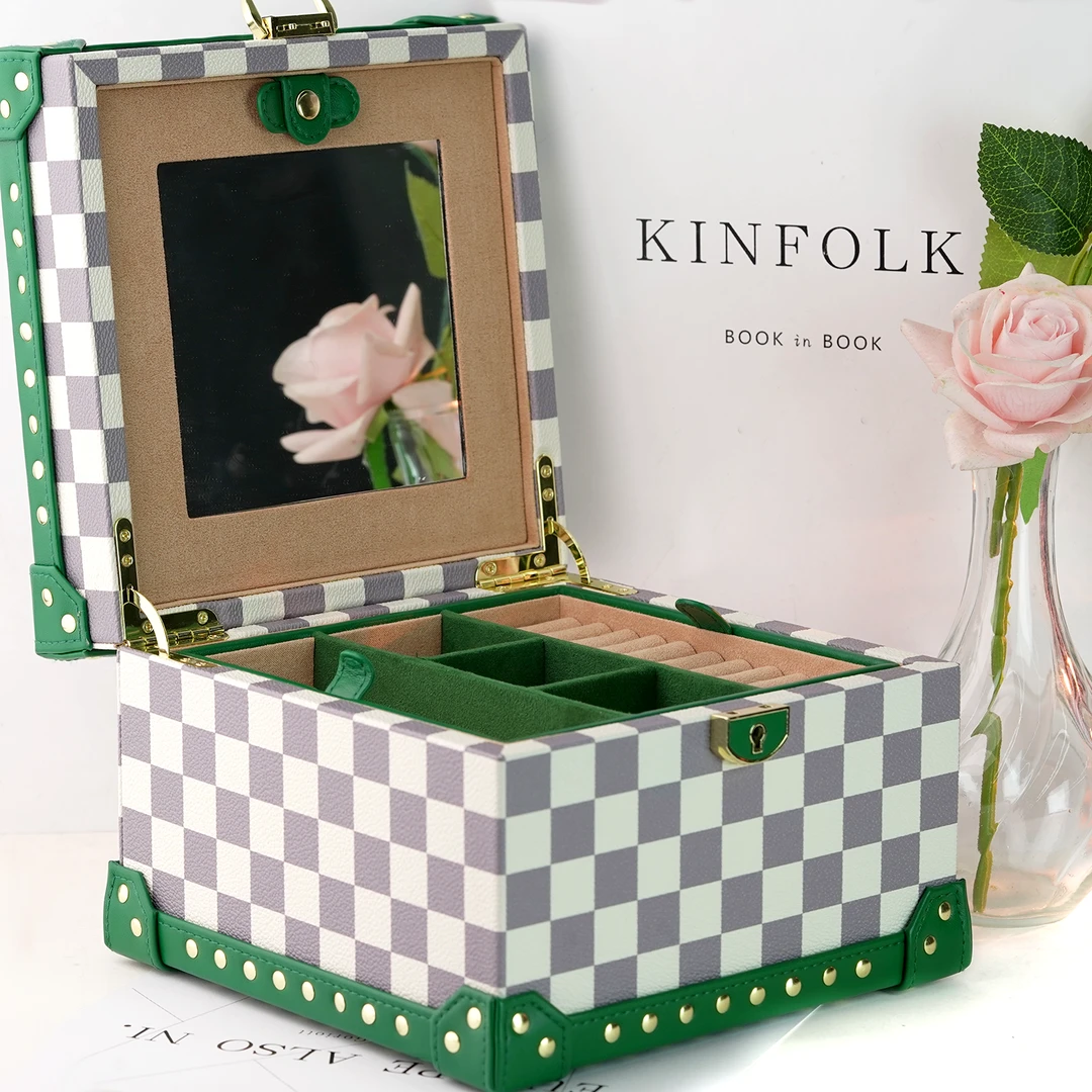 【小北珠宝】时尚精美首饰收纳箱