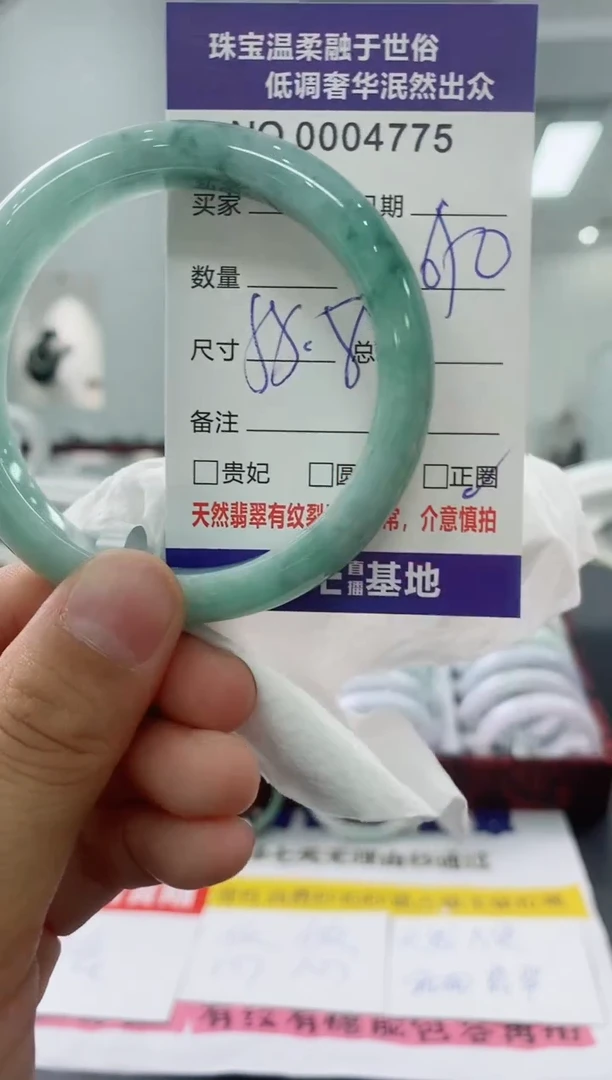 未镶嵌手镯翡翠天然缅甸A货翡翠
